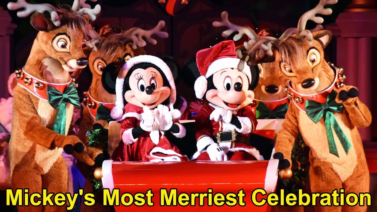 Mickey's Most Merriest Celebration at Mickey's Very Merry Christmas Party 2018 Full Show