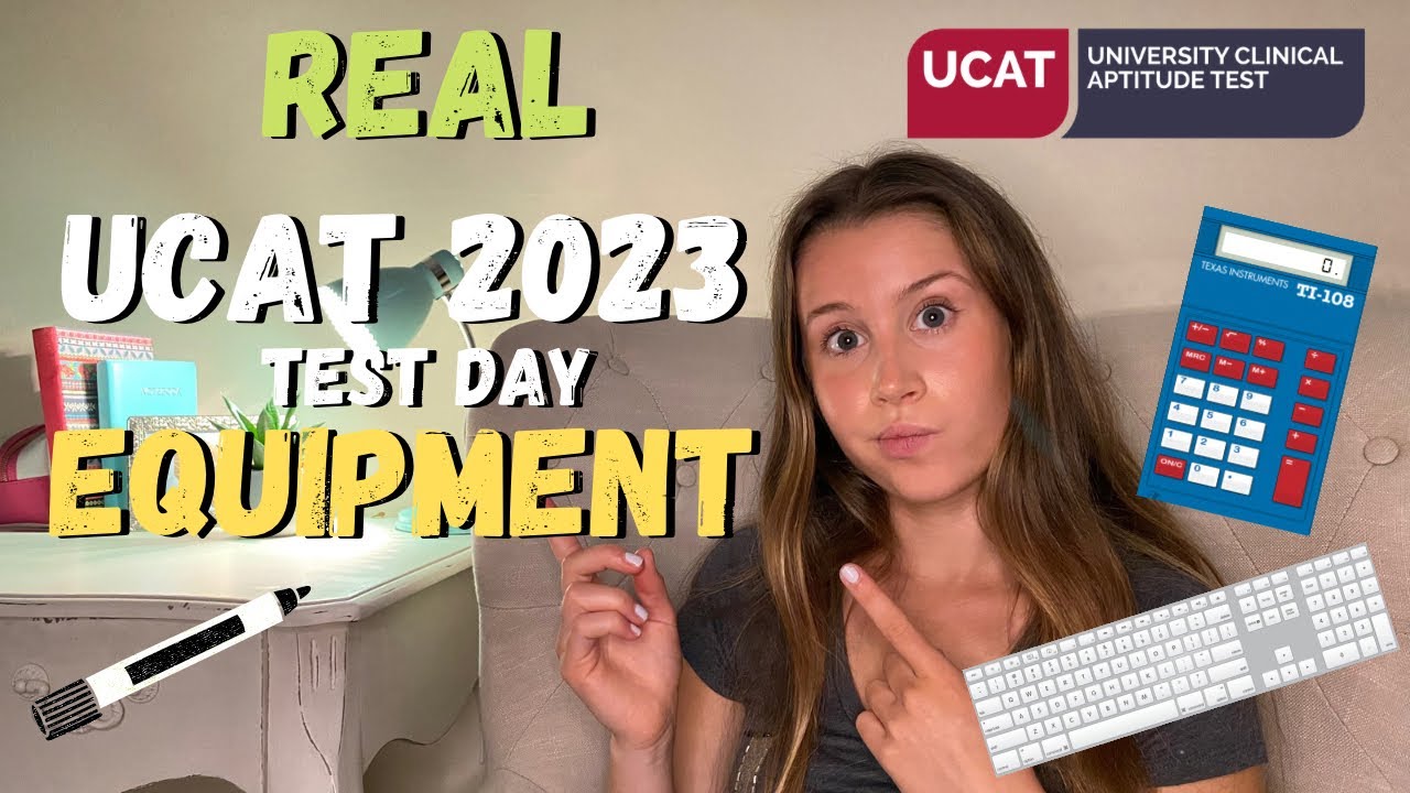 ACTUAL UCAT test day EQUIPMENT & ITEMS - PREPARE using the RIGHT THINGS to get TOP UCAT SCORES
