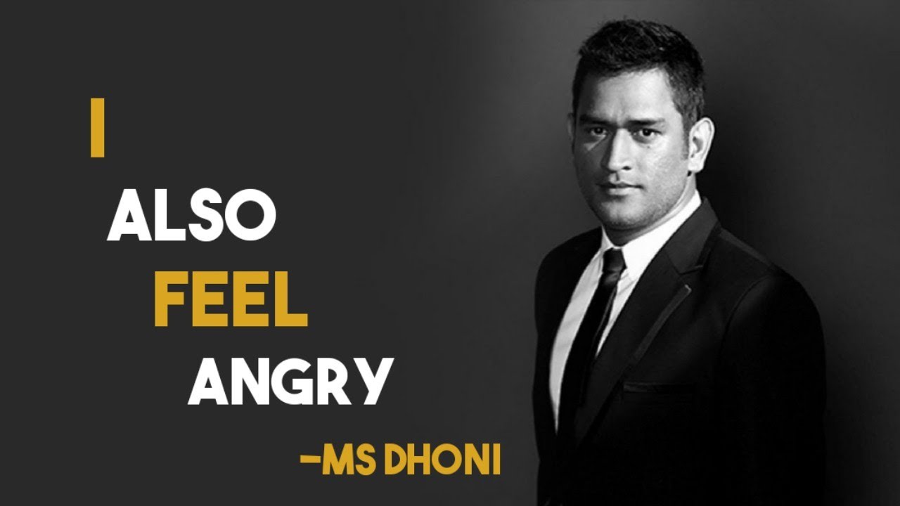 A GREAT MESSAGE FOR STUDENTS AND YOUNGSTERS - MS Dhoni - Motivational Video