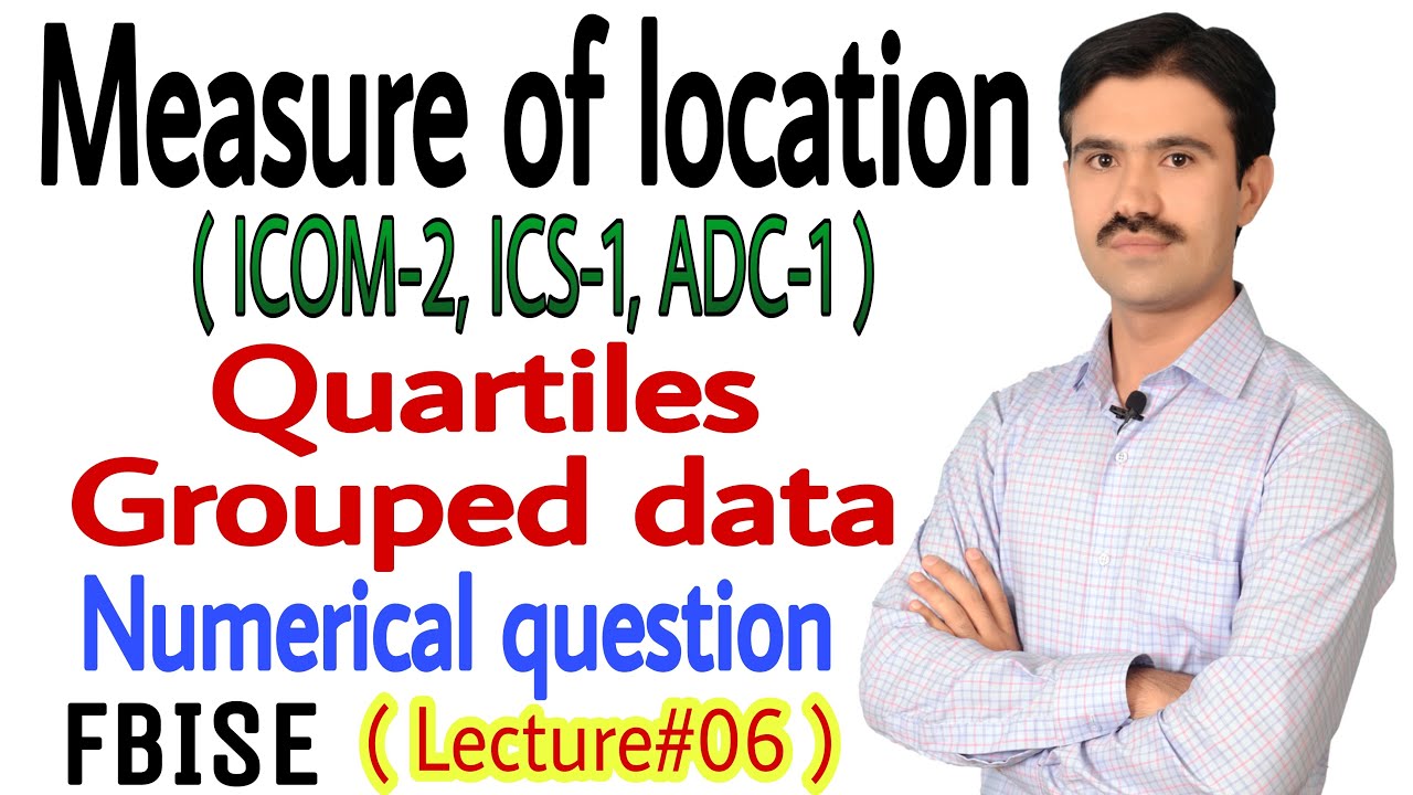 how to calculate quartiles q1 q2 q3 in statistics for grouped data | urdu/hindi explanation | fbise