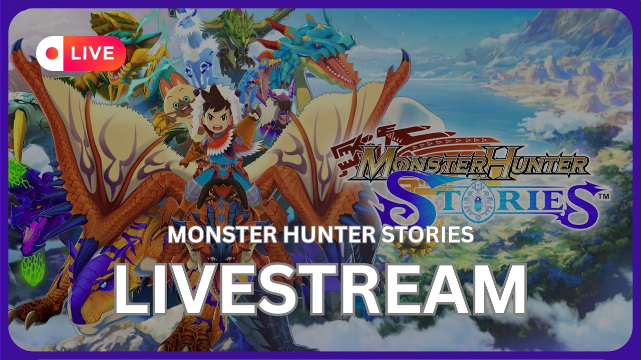🔥Παίζουμε Monster Hunter Stories LIVE στο Gamebit.gr PART 1