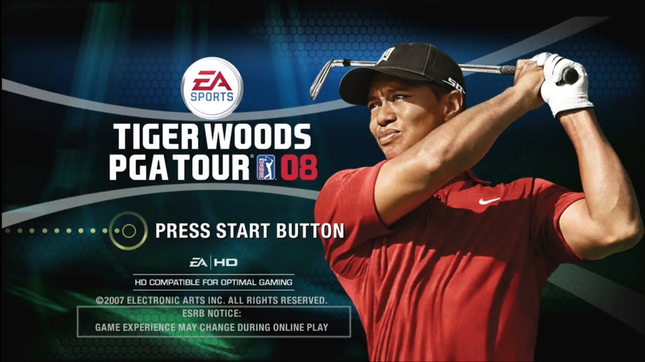Tiger Woods PGA Tour 08 -- Gameplay (PS3)