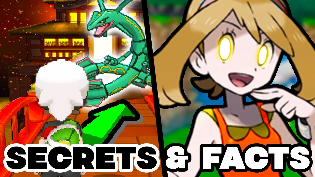99% OF PLAYERS NEED TO KNOW THESE SECRETS & FACTS about Pokemon Omega Ruby & Alpha Sapphire