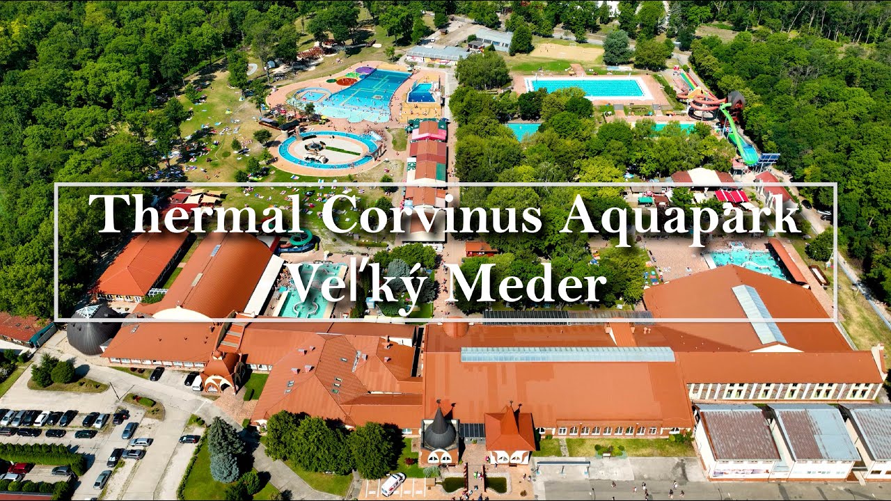 Thermal Corvinus Aquapark in Veľký Meder, Slovakia 2022 [4K]