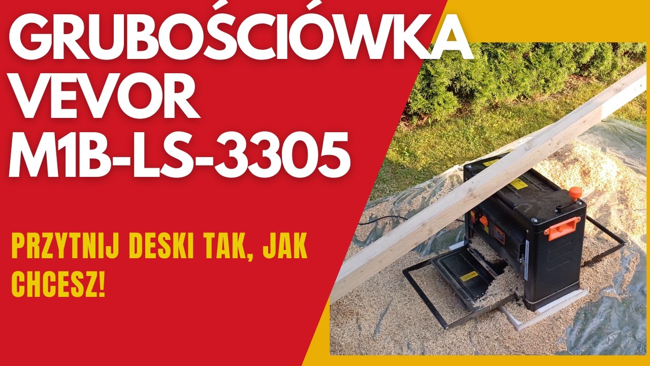 Grubościówka VEVOR M1B-LS-3305 - test / recenzja