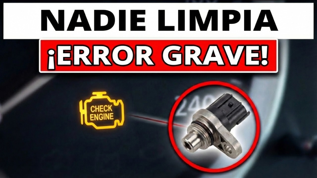 El Sensor Que NADIE Limpia y Arruina Tu Motor Sin Que Lo Sepas