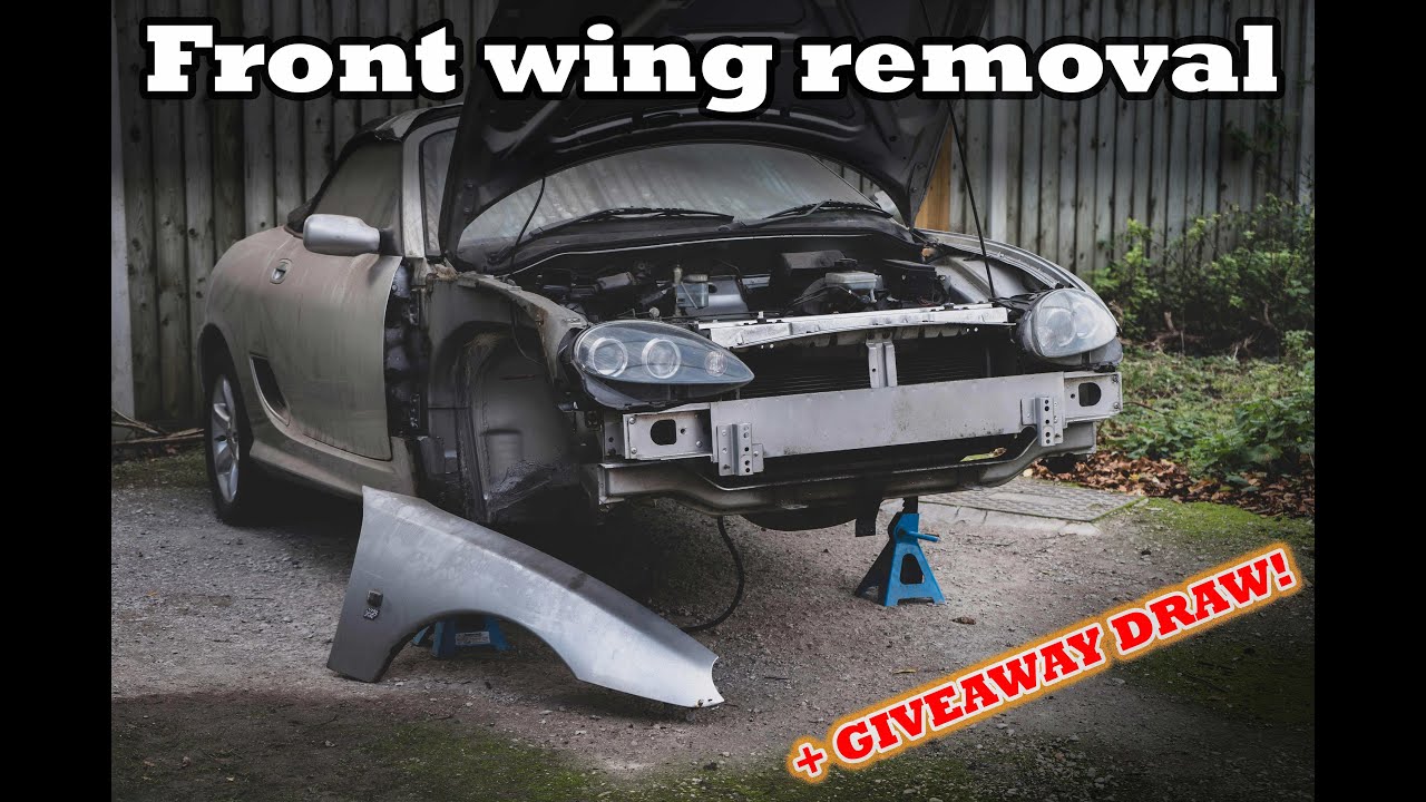 MG TF Front Wing Removal + Giveaway Draw