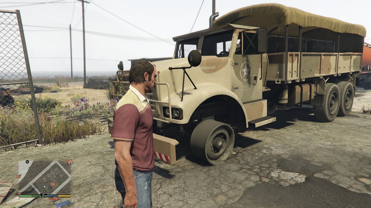 GTA 5 Trevor vs Military Convoy 🔥 Military Hardware Mission PS5 4K HD