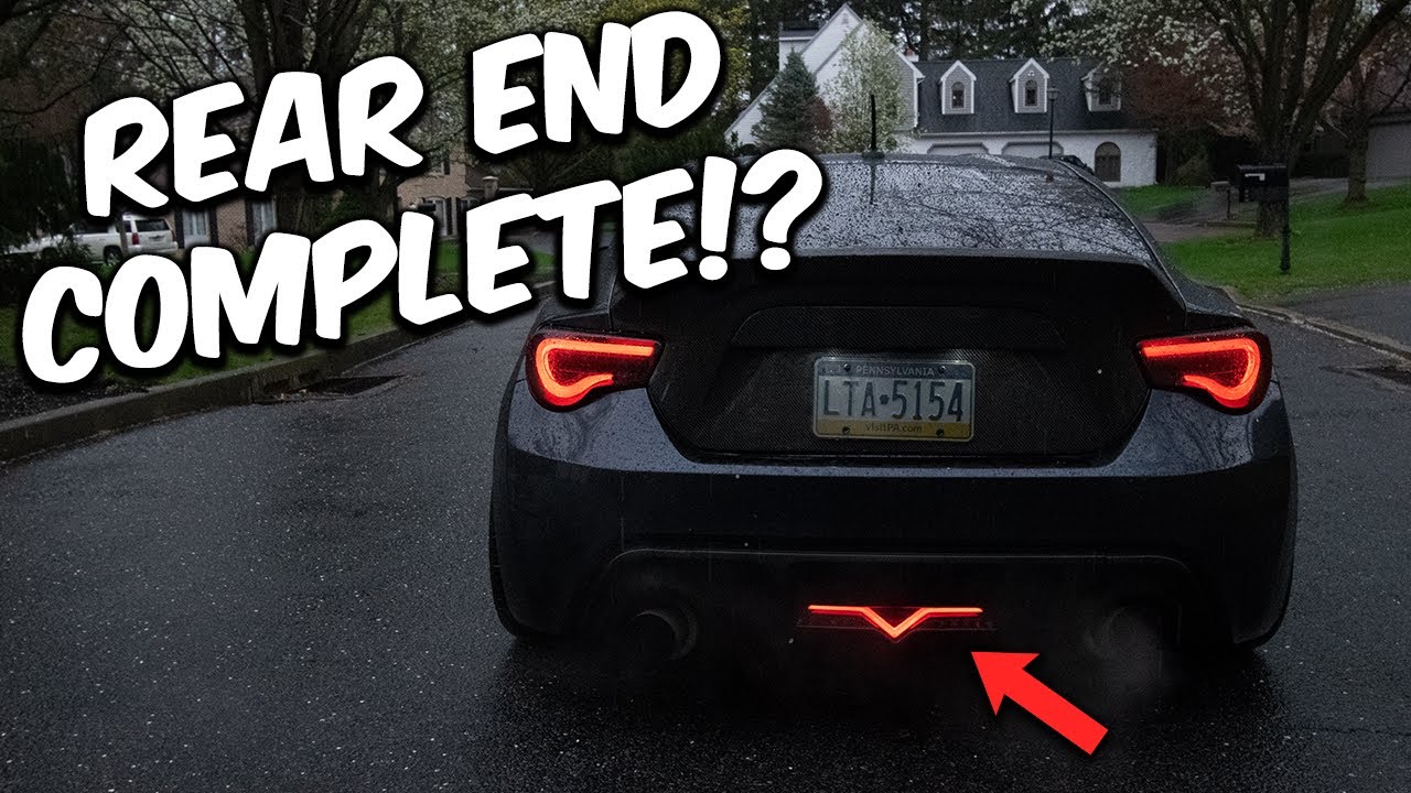 Custom Valenti 4th Brake Light Install For BRZ/FRS