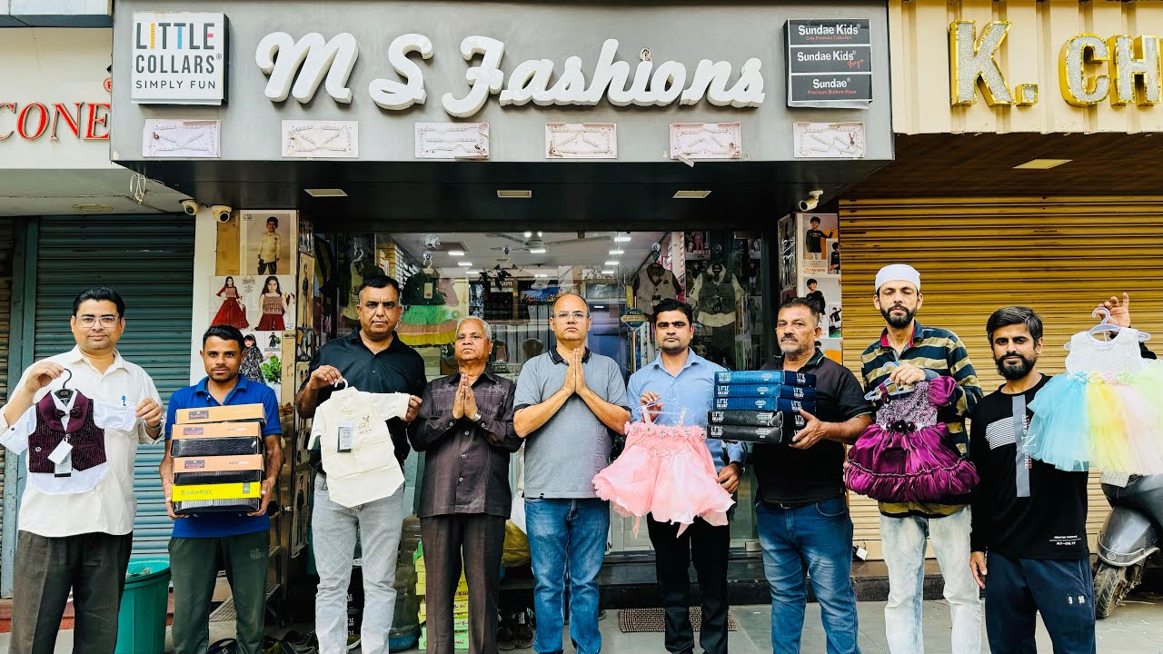 Only Rs. 50 /- Kids wear super stockist in Ahmedabad || Girls wear & boys wear wholesale market