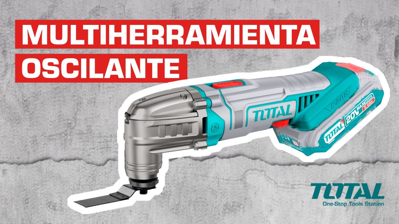 Multiherramienta Oscilante TOTAL: versatilidad y potencia en una sola herramienta