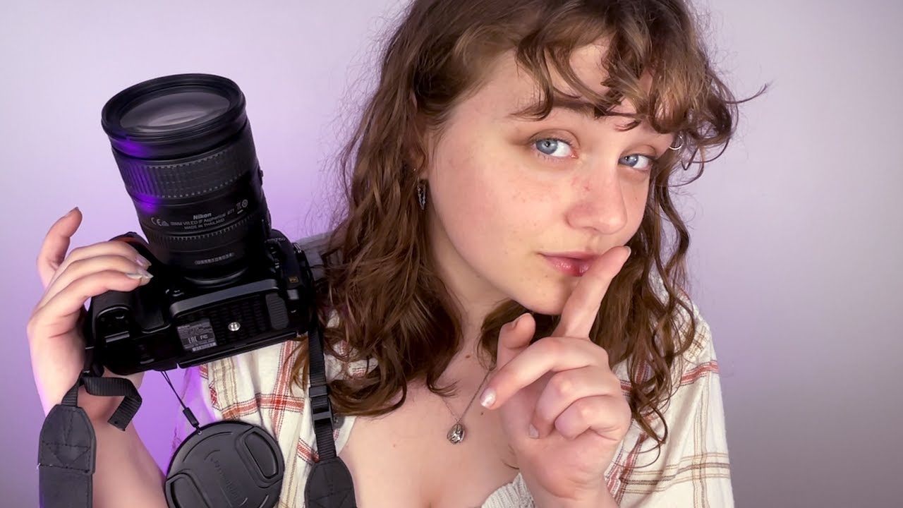 ASMR The Ultra-Quiet Photo Studio - Satisfying Shutter Clicks and Whispers
