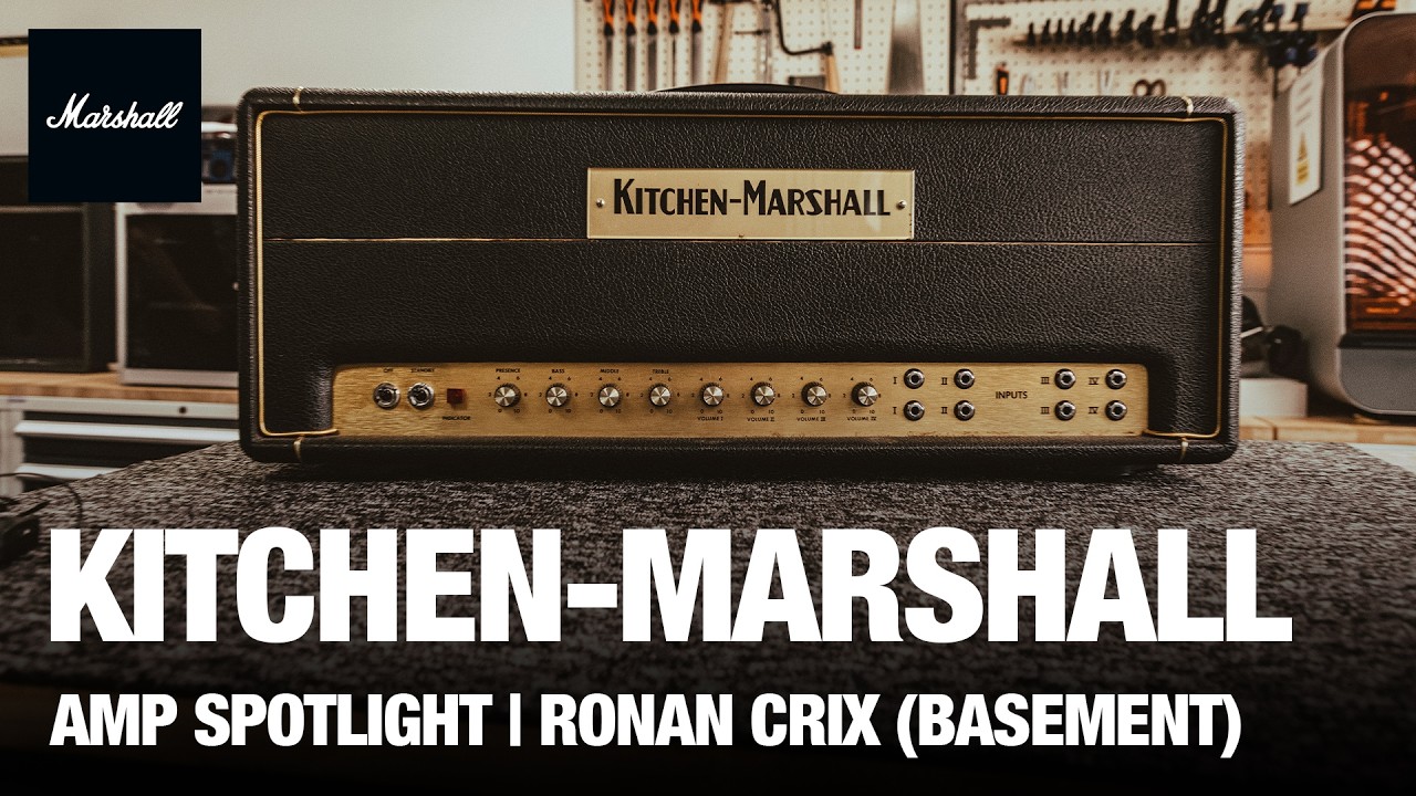Ронан Крикс из Basement заглядывает внутрь своего редкого Kitchen-Marshall | Marshall
