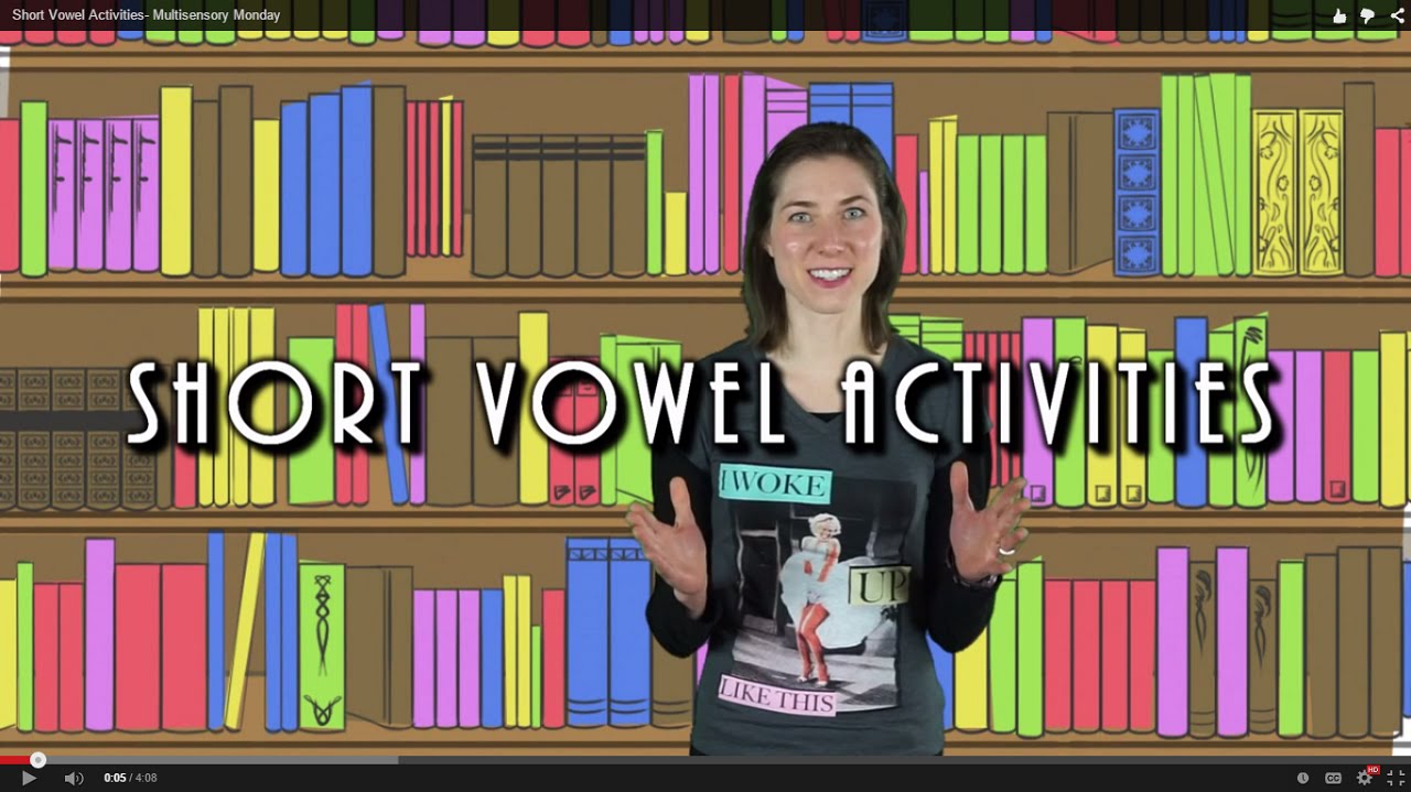 Short Vowel Activities- Multisensory Monday