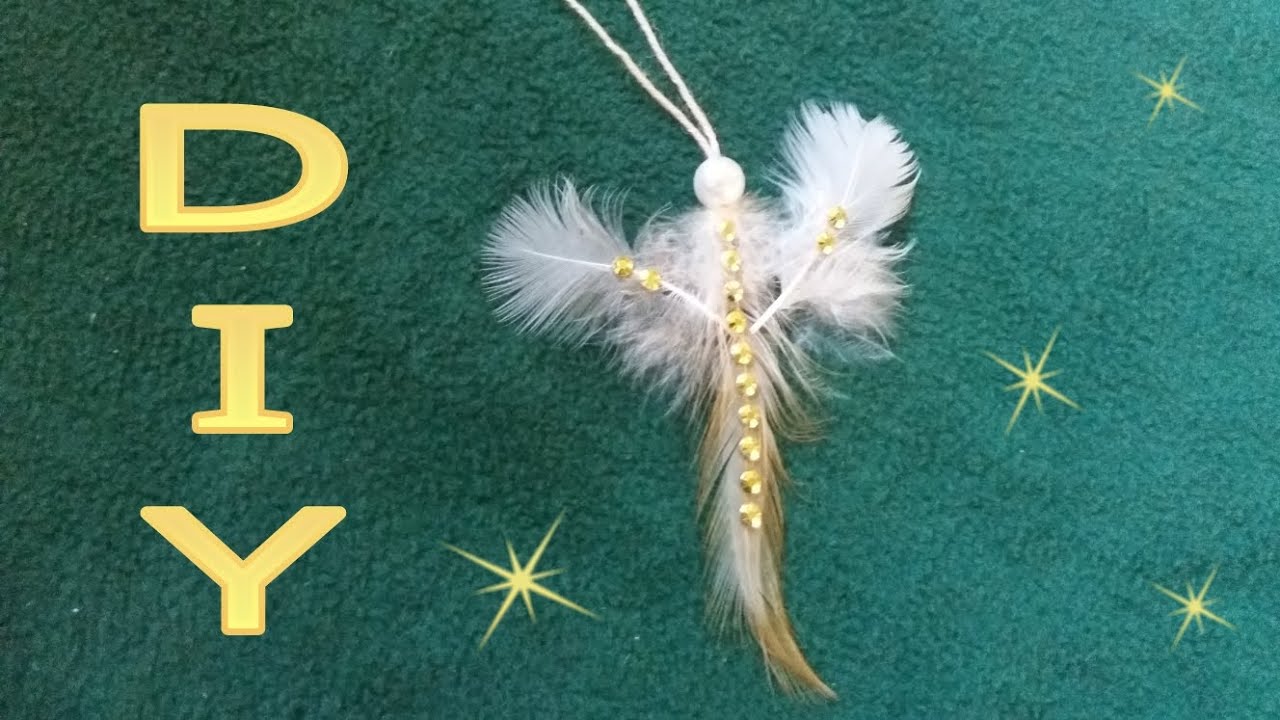 Kleine Federn - Elfe basteln ● DIY   * Julebuergerfee