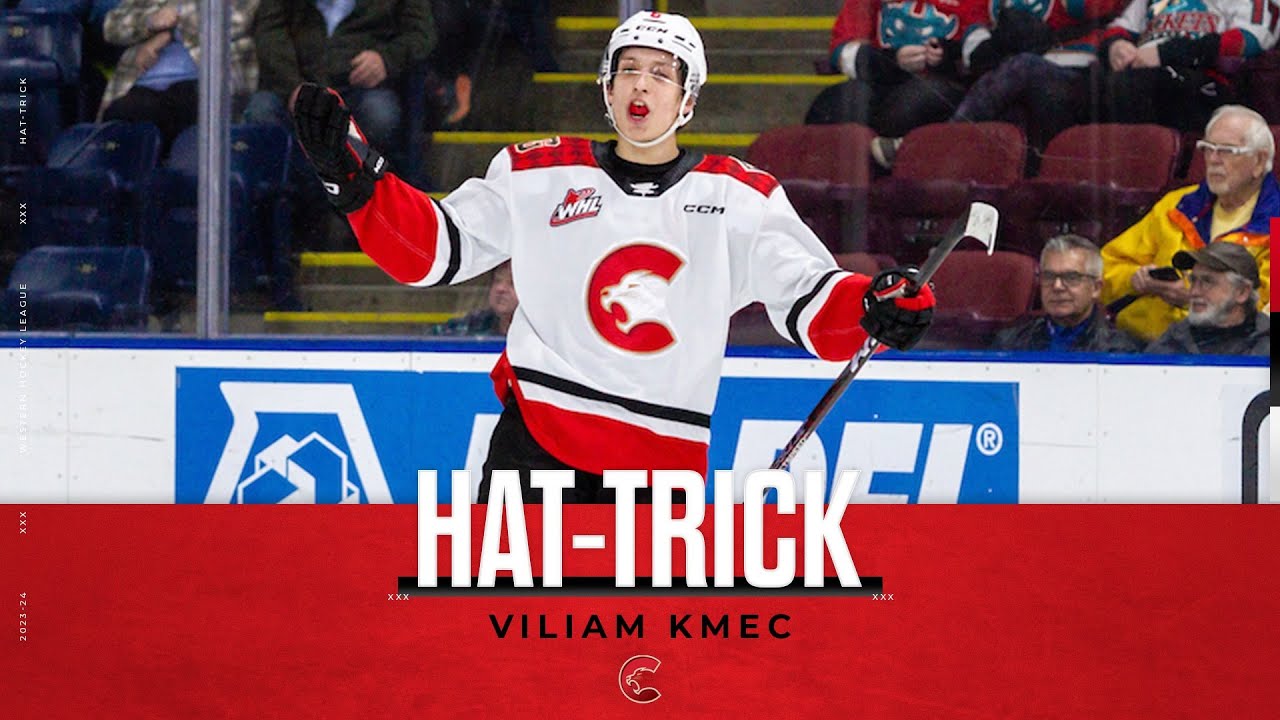 WHL Hat-Tricks &mdash; Viliam Kmec
