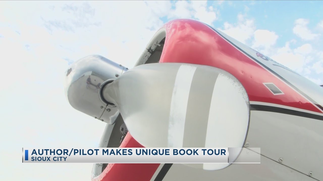 Author/Pilot Makes Unique Book Tour