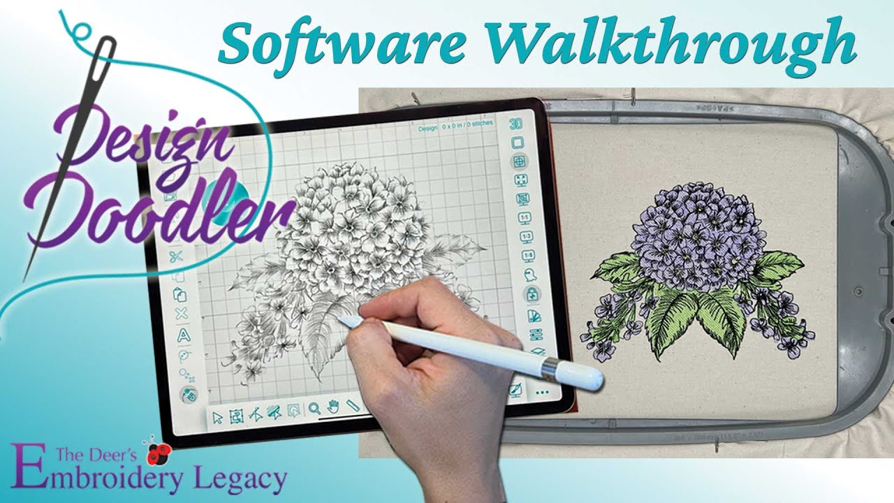Design Doodler: Embroidery Software Walkthrough