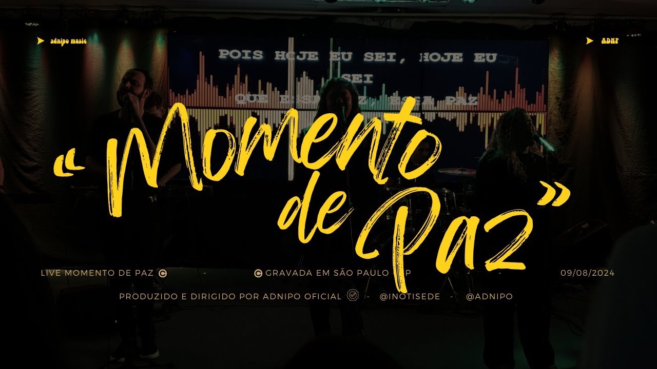 Momento de Paz |#193 | Live 09/08/2024