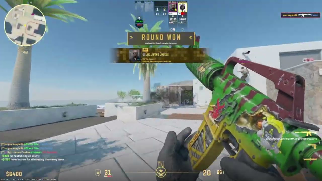 Playing cs
