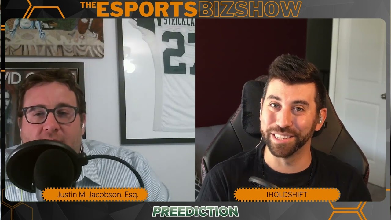The #EsportsBizShow with Justin M. Jacobson - Guest: IHOLDSHIFT (Esports Caster)