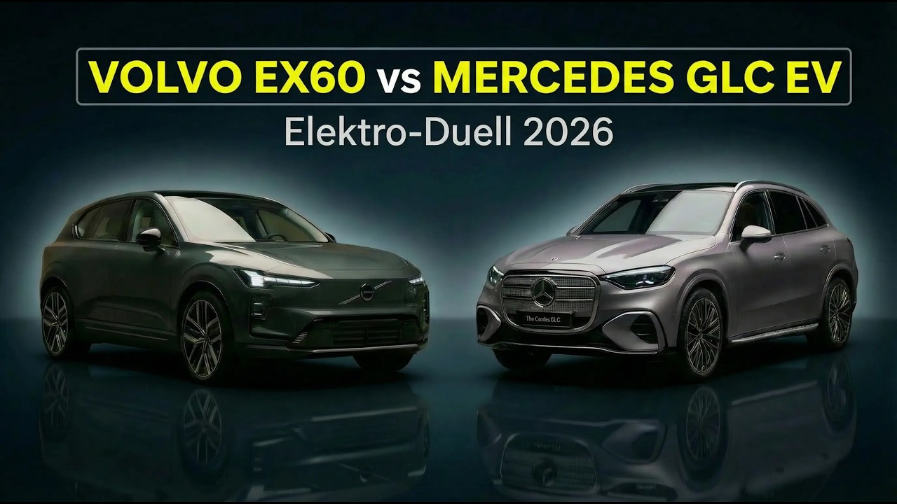 2026 Volvo EX60 vs. Mercedes GLC EV – Wer ist der bessere Elektro-SUV?