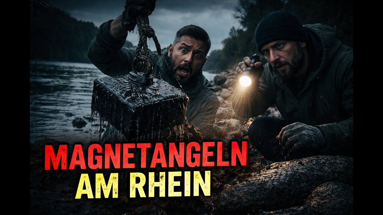 MAGNETANGELN AM RHEIN – WIR ZOGEN ETWAS AUS DER TIEFE, DAS NIE HÄTTE GEFUNDEN WERDEN DÜRFEN