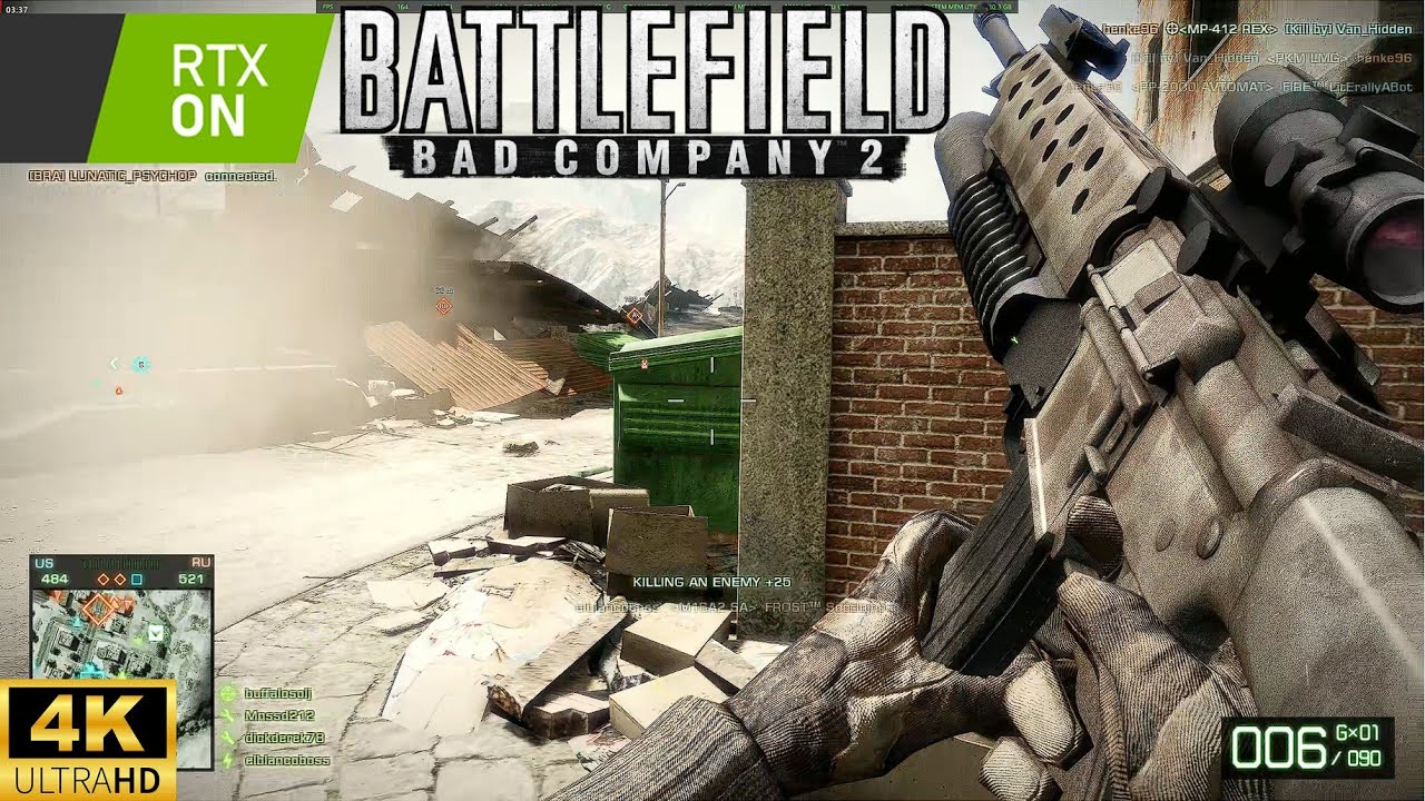 Battlefield Bad Company 2 Project Rome in 2025 Arica Harbor 4K ULTRA SETTINGS (No Commentary)🔥