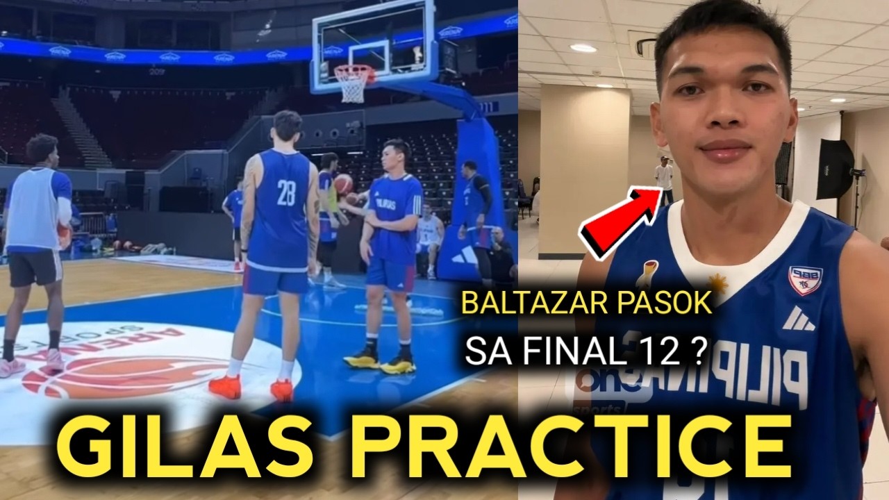 GILAS PORSIGIDONG TALUNIN ANG AUSTRALIA,  BALTAZAR MAKA PASOK KAYA SA FINAL 12 ?
