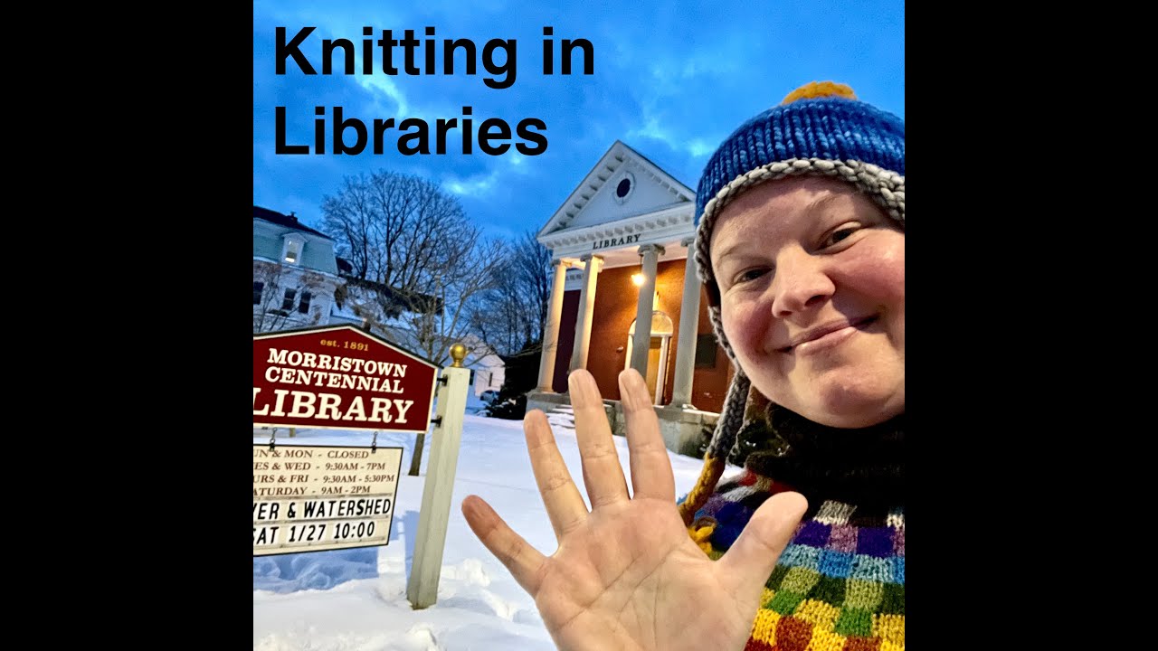 Knitting in Libraries