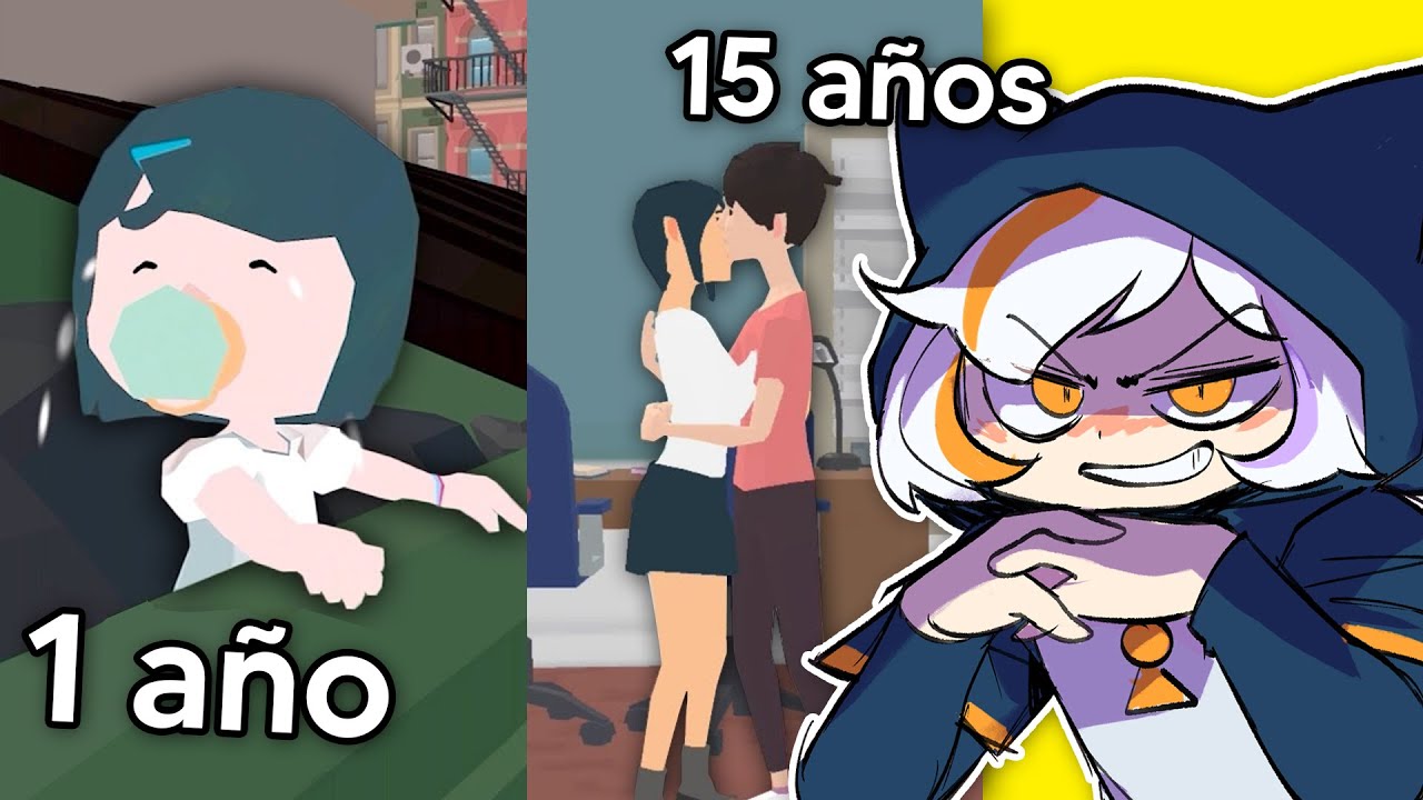 Un SIMULADOR de 100 A&Ntilde;OS de VIDA pero soy MUJER y tomo las PEORES DECISIONES 🤨😈