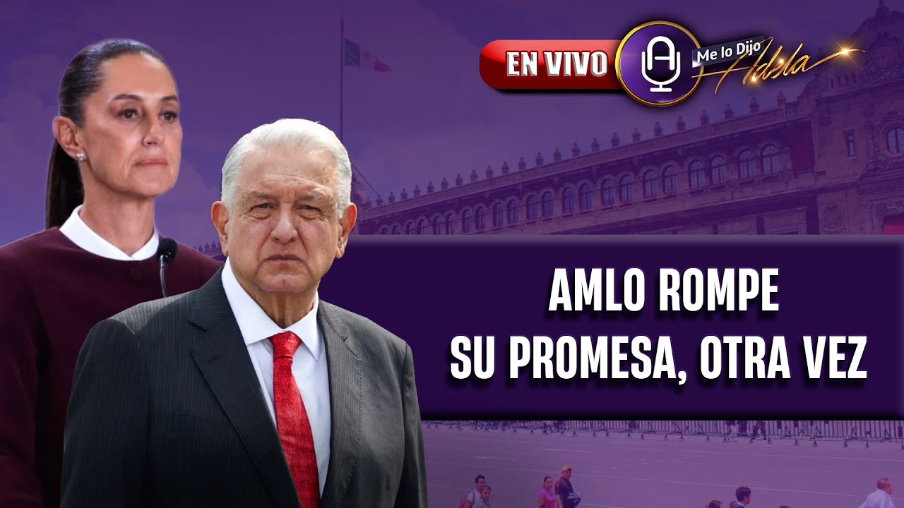 AMLO regresa del retiro para apagar el fuego de Sheinbaum | Prog. 01/12 | MLDA