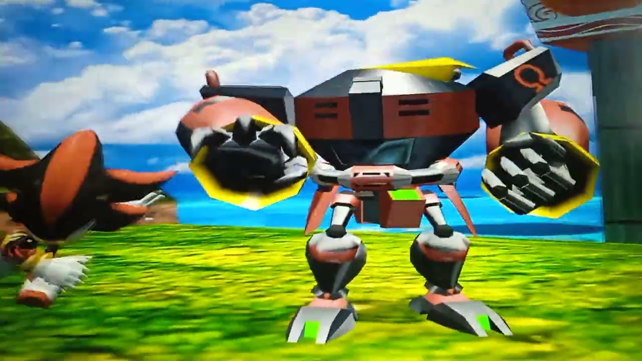Let's Play Sonic Heroes Gameplay sur PC Dolphin Emulator Seaside Hill Ocean Palace Boss Level 15.