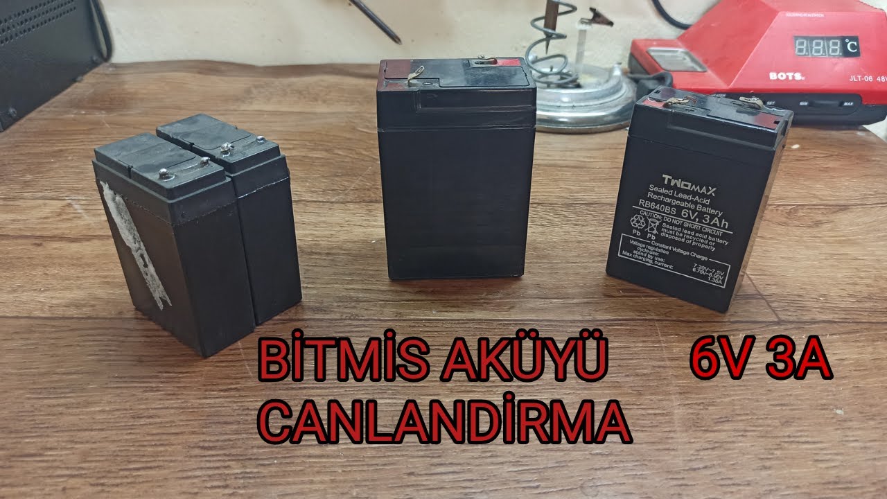 Akü canlandırma kuru tipi akü candirma Battery resuscitation dry type battery booster
