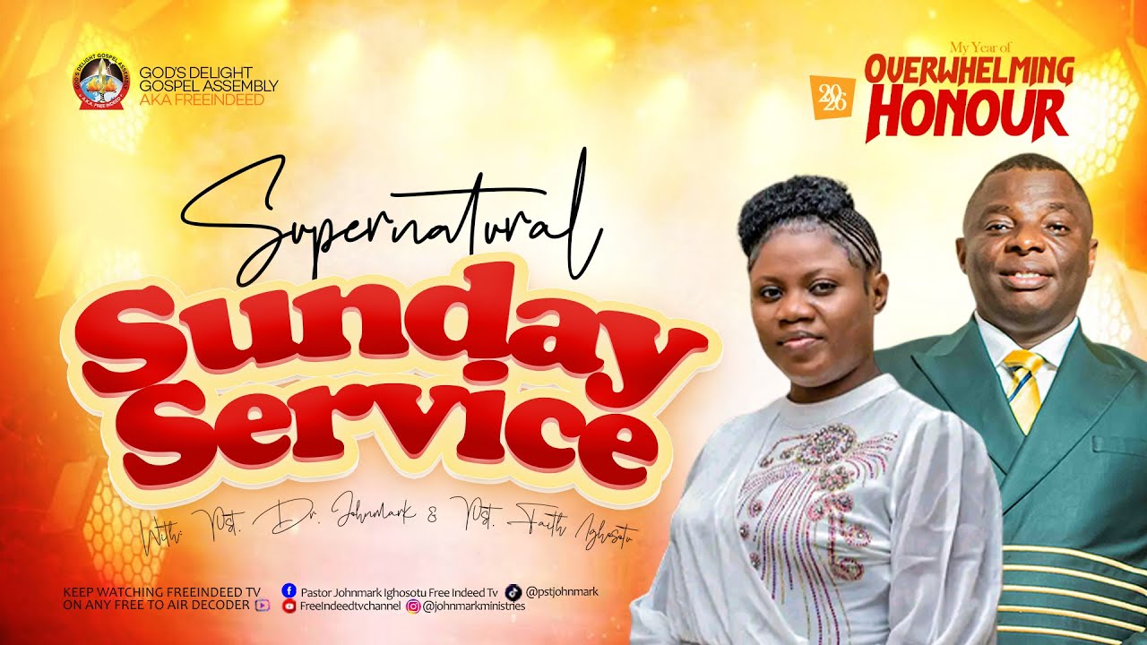SUPERNATURAL SUNDAY SERVICE || 22ND FEBUARY 2026
