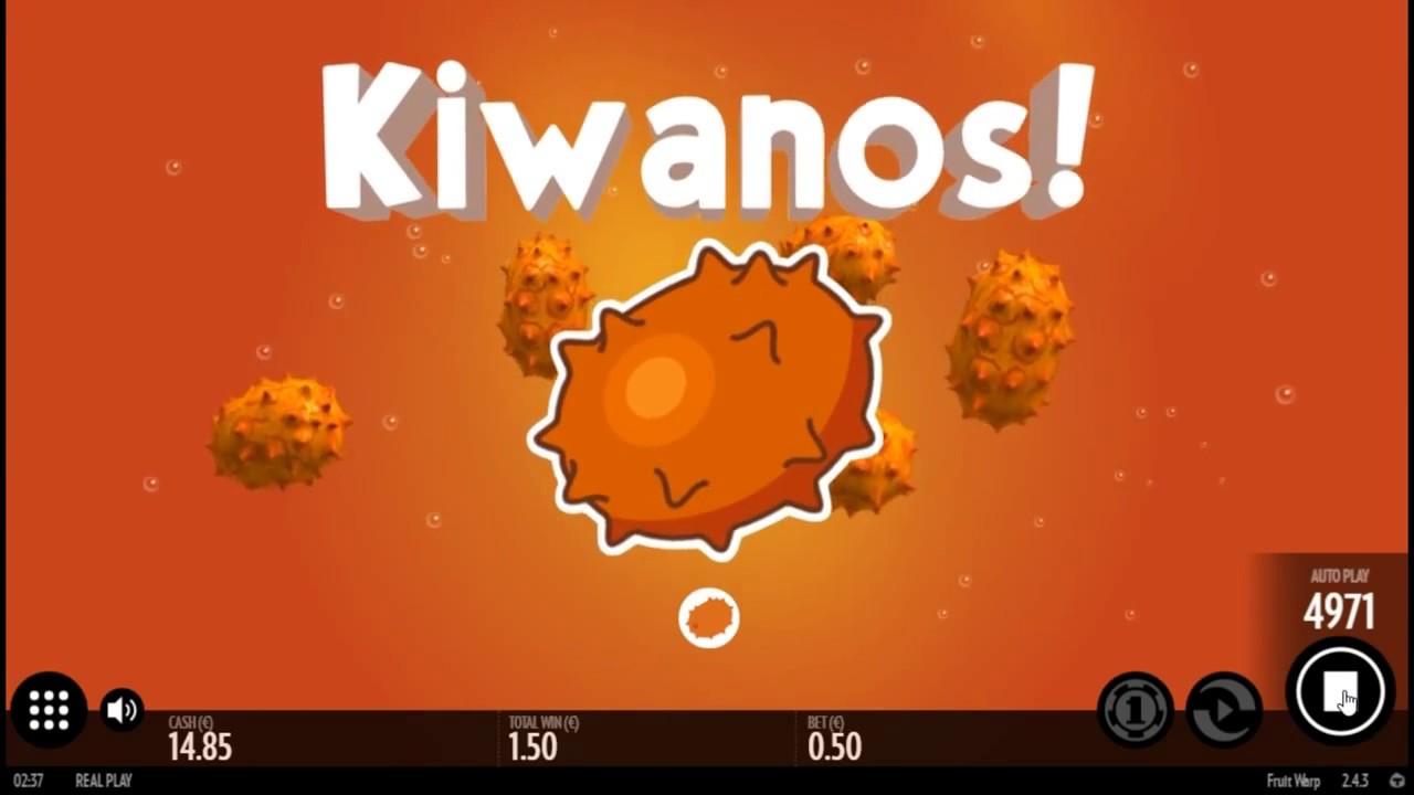 Fruit Warp Slot - Bonus featuring Kiwanos