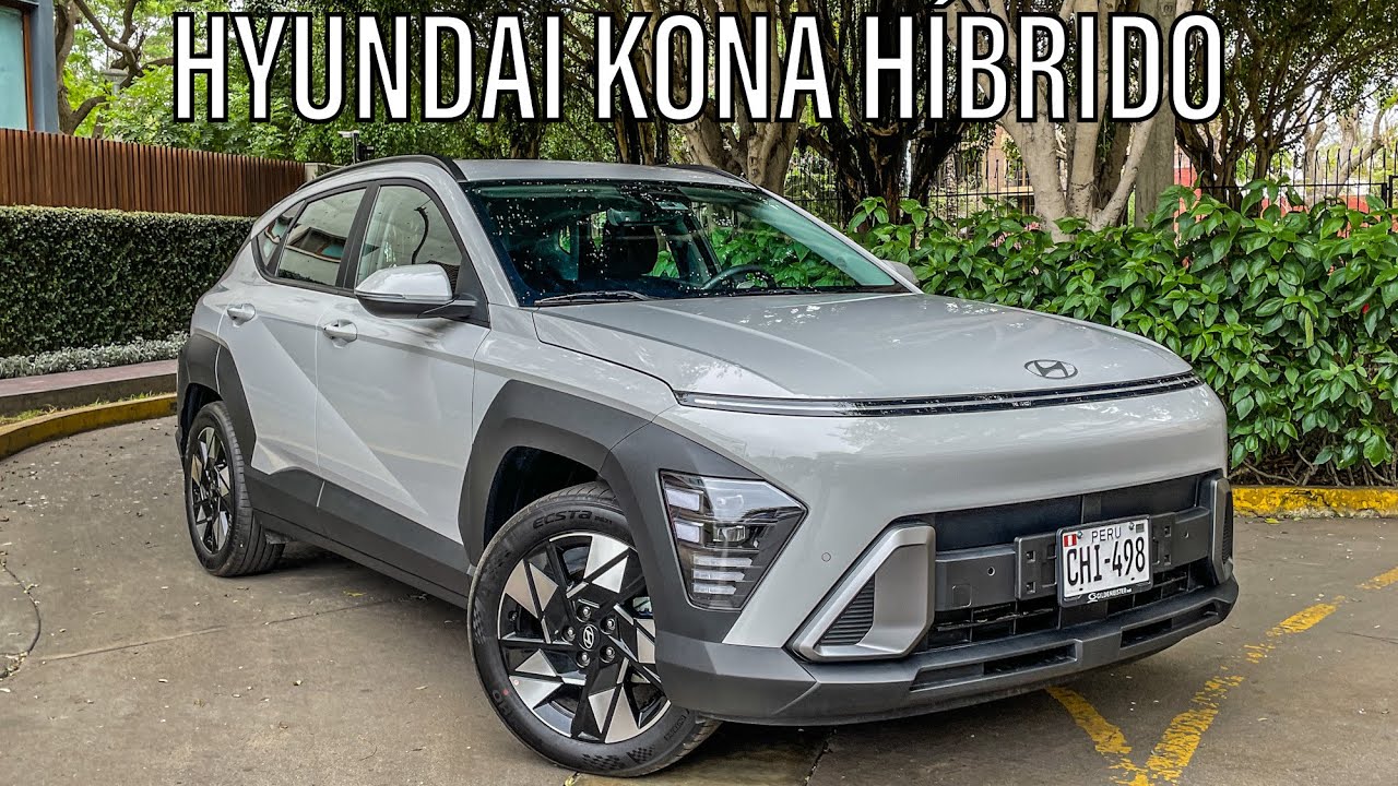 Hyundai Kona híbrido 2023 MUY MODERNA Y EFICIENTE - Prueba de manejo Insideautos