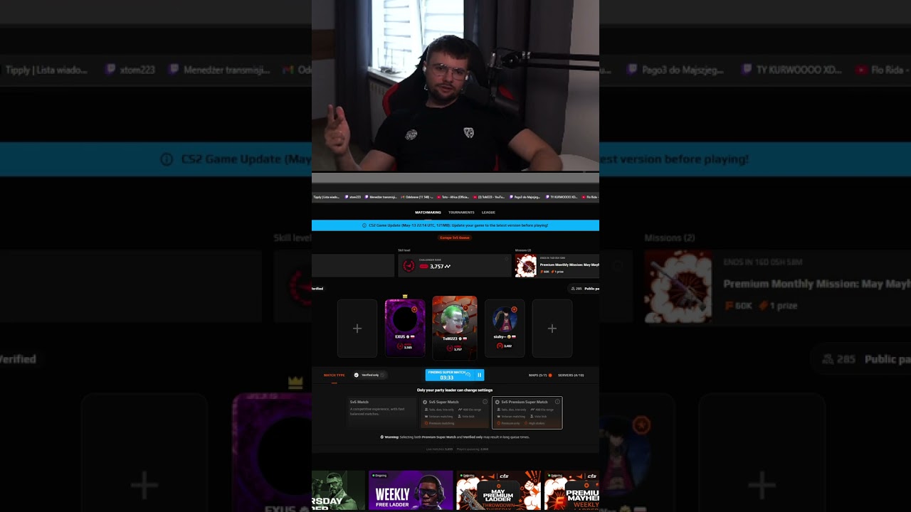 TOM JAK W PROSTY SPOSÓB WBIĆ 10 LVL FACEIT? 