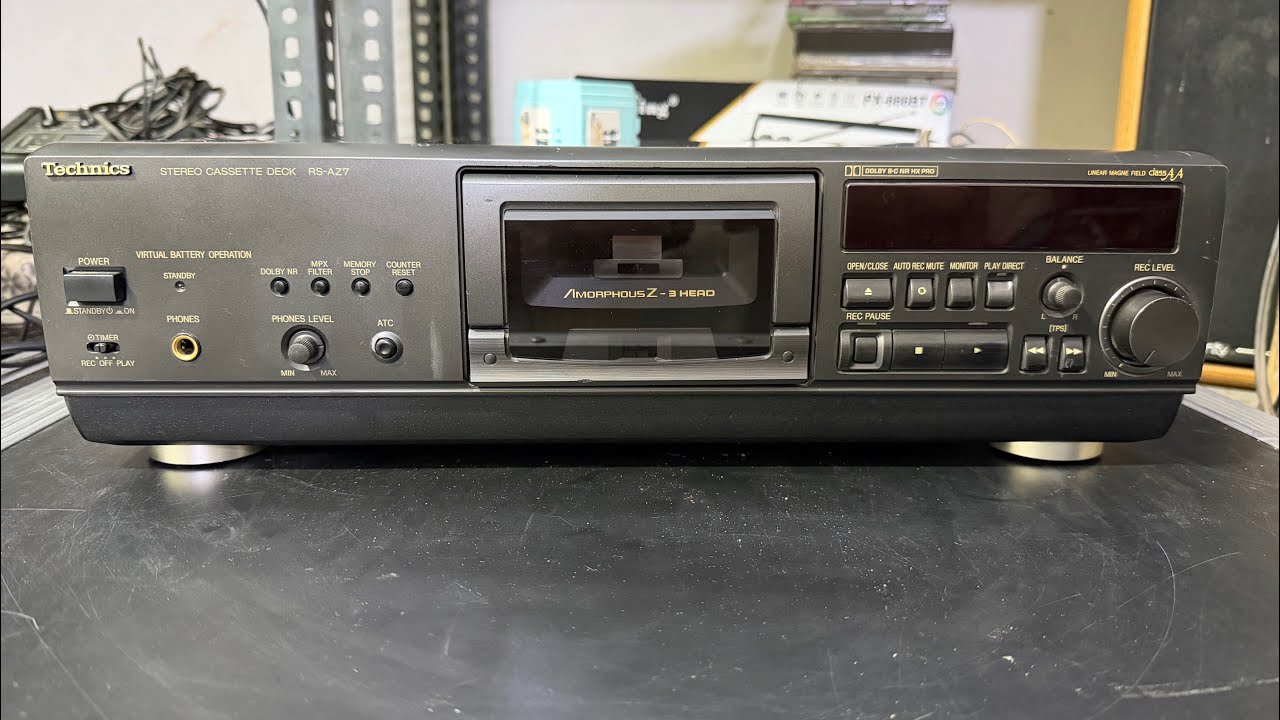Technics RS-AZ7 Stereo Cassette Deck Price In Hindi 9811204032 / 9717618838 For Sale In New Delhi