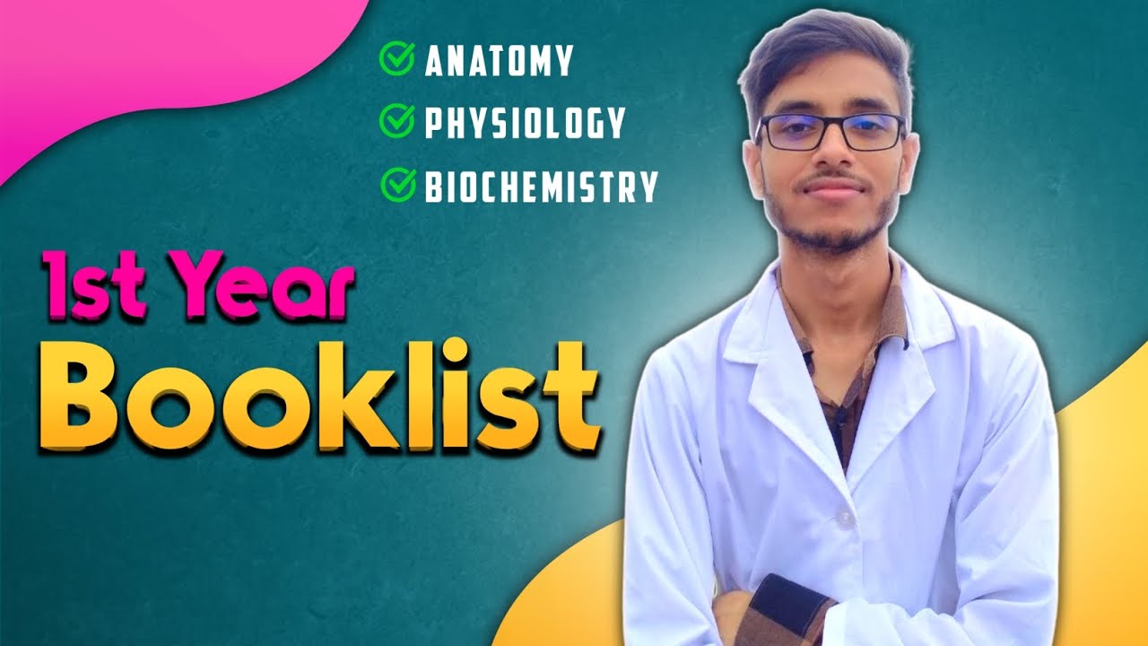 Booklist for 1st year mbbs student in Bangladesh | Anatomy Physiology & Biochemistry