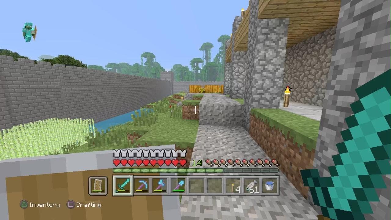 Minecraft ASMR building the 7 ancient wonders p13