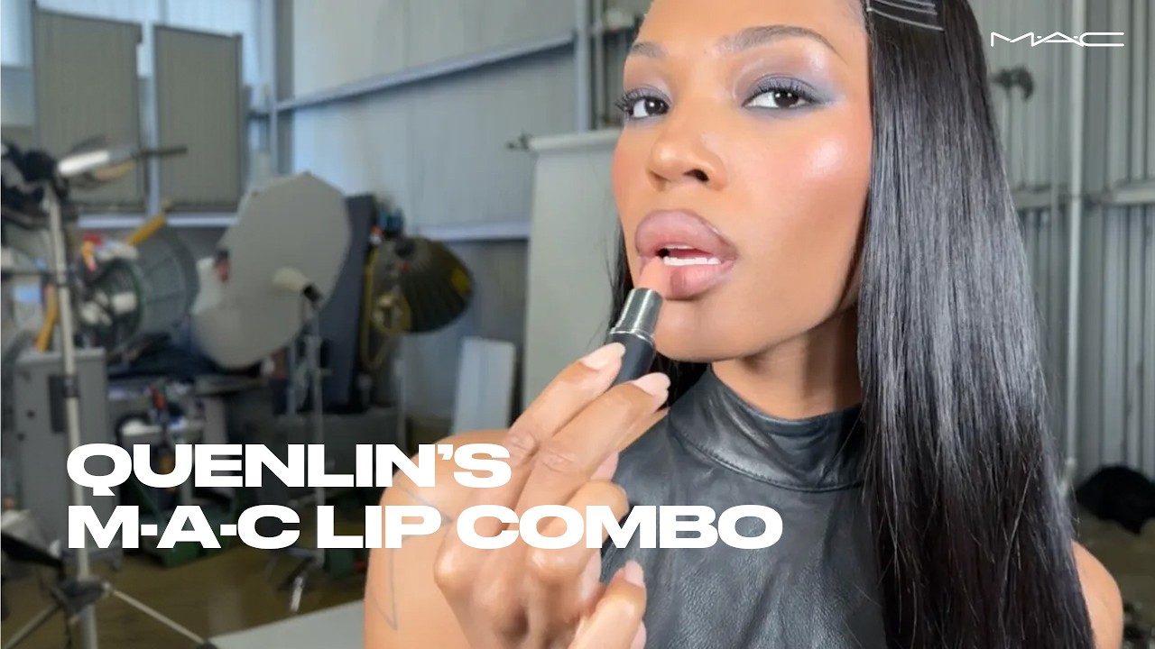 Quenlin Blackwell Shares Her Signature MAC Lip Combo | MAC Cosmetics