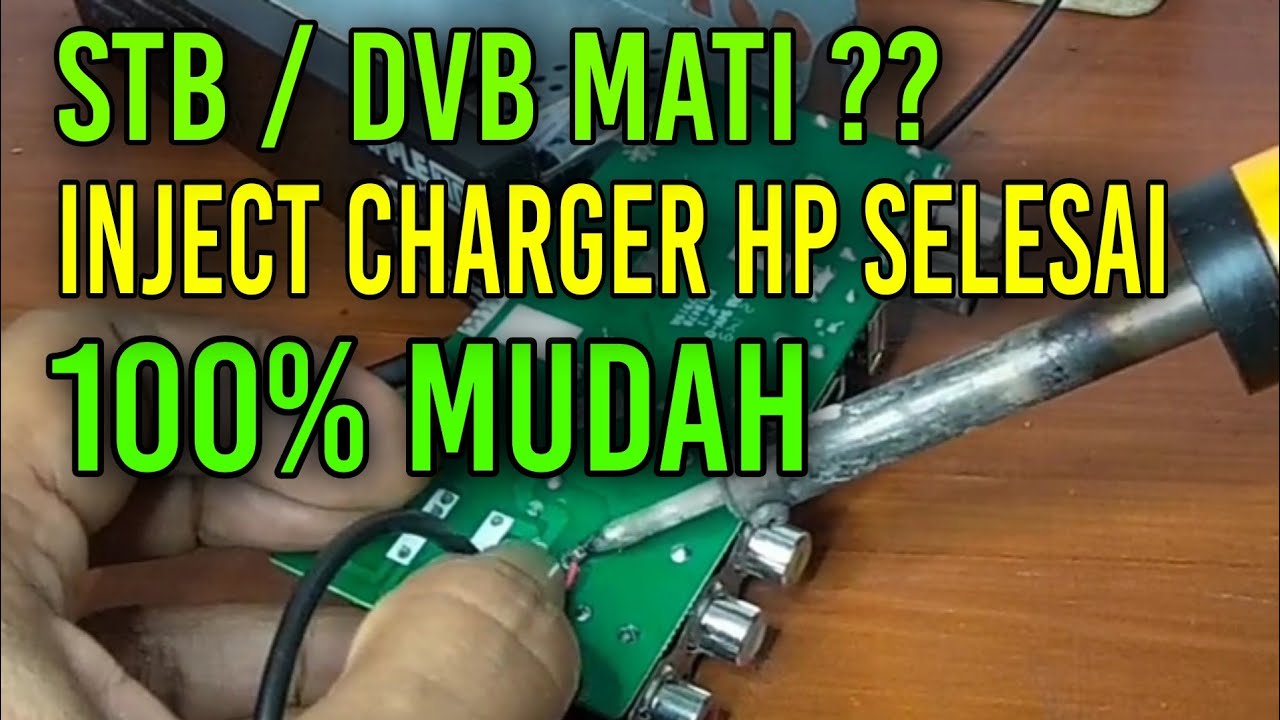 Cara Cepat service STB/DVB MATRIX APPLE mati total ||Arek Komunikasi||