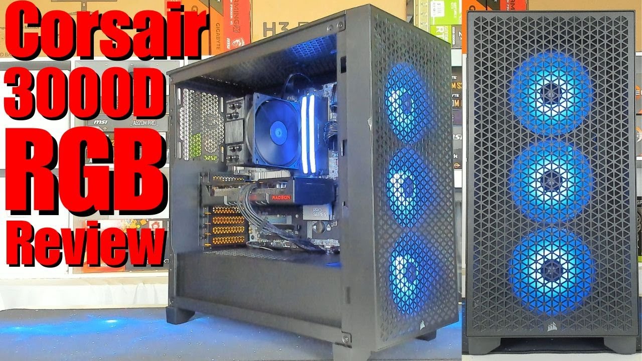 Обзор корпуса для ПК Corsair 3000D RGB Airflow — стоит ли он 80 фунтов стерлингов?
