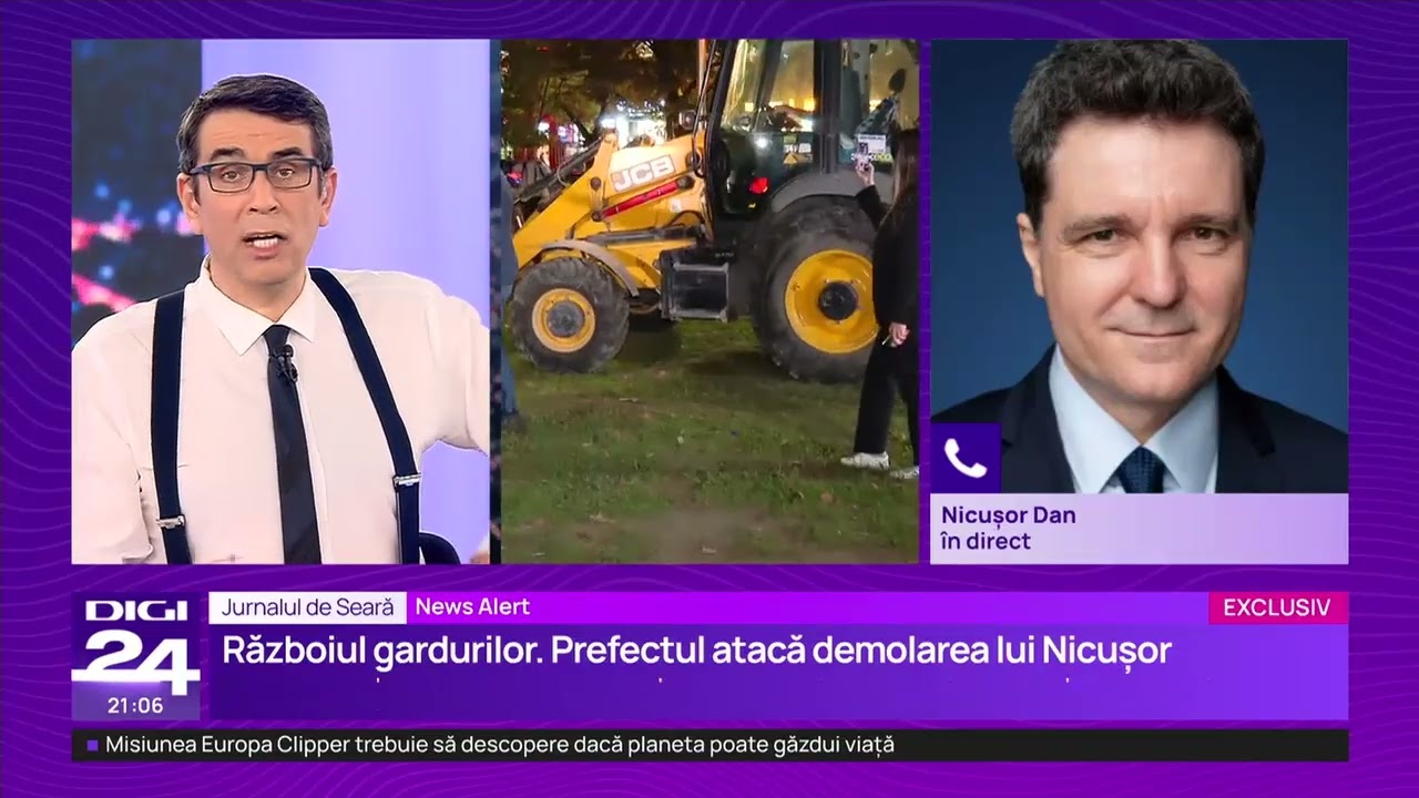 Nicușor Dan acuză Poliția Română că nu a acționat în scandalul de la Unirii