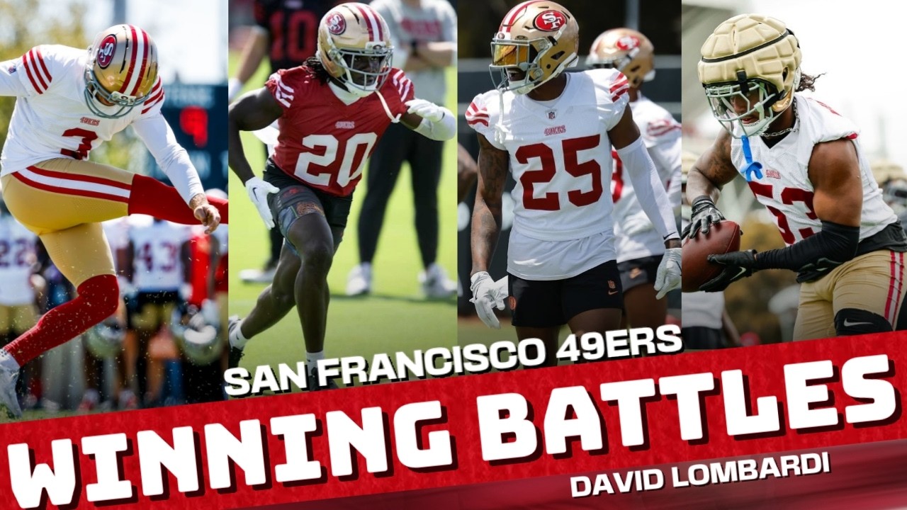 Here's who's WINNING every 49ers position battle at training camp right now