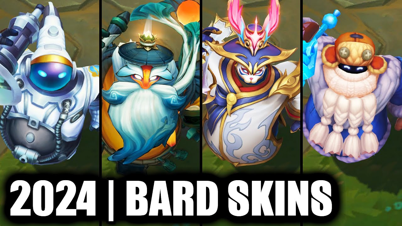 ALL BARD SKINS SPOTLIGHT 2024 | League of Legends
