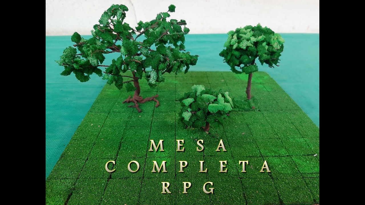 Mesa Completa RPG 7 - Como fazer Árvores para RPG