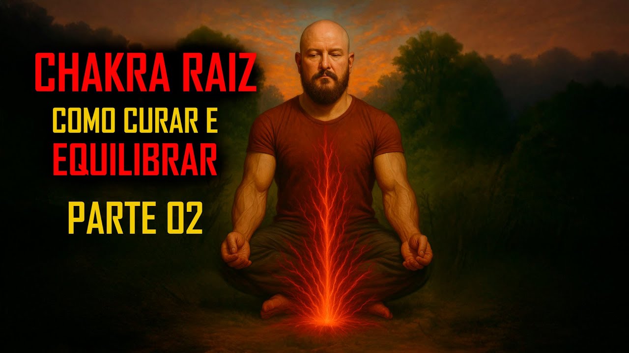 Como Curar e Equilibrar o Chakra Base  por que fica bloqueado e desequilibrado PARTE 02