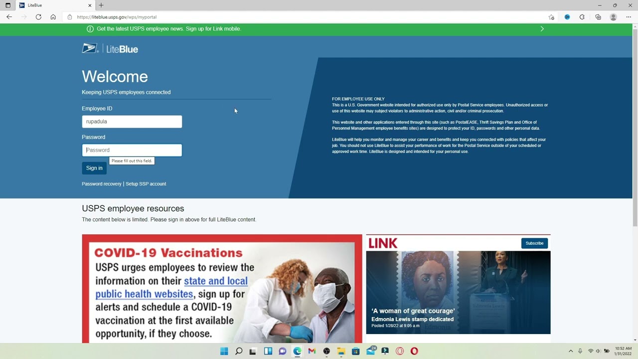 Liteblue USPS Employee Login: How to Login Sign In USPS Employee Account 2022?